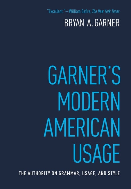 Item #29365 Garner's Modern American Usage, Third Edition. Bryan Garner.