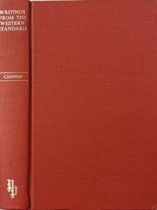Item #10479 Writings from the Western Standard. George Q. Cannon