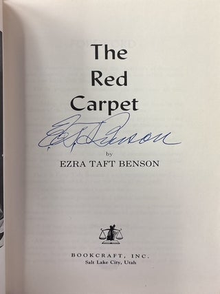The Red Carpet. Signed.; Socialism - the Royal Road to Communism