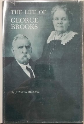 Item #1101 George Brooks, Artist in Stone. Juanita Brooks