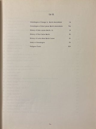 Ancestry, Biography and Family of George A. Smith