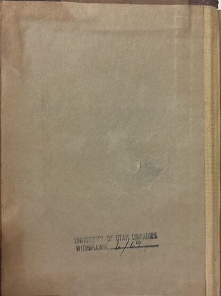 Acts, Resolutions, and Memorials Passed by the First Annual, and Special Sessions, of the Legislative Assembly of Territory of Utah; Begun and Held at Great Salt Lake City, On the 22nd Day of September, A.D. 1851 Also the Constitution of the United States and Act Organizing the Territory of Utah