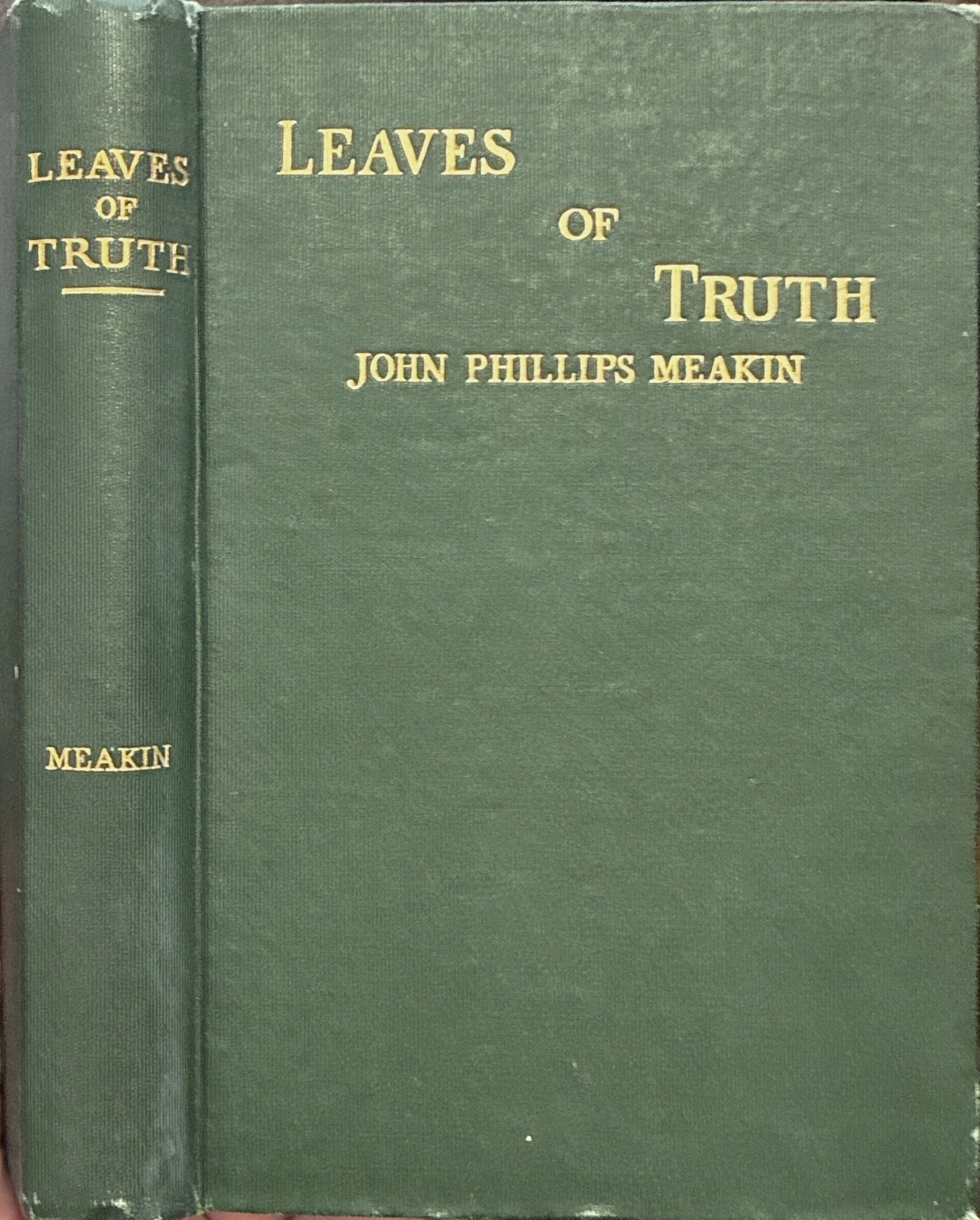 Leaves of Truth: Utah and the Mormons; Papers, Poems and Letters, An ...
