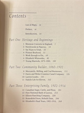 To Build, To Create, To Produce: Ephraim P. Ellison's Life and Enterprises, 1850-1939