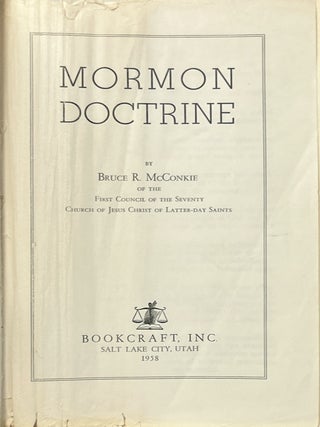 Mormon Doctrine
