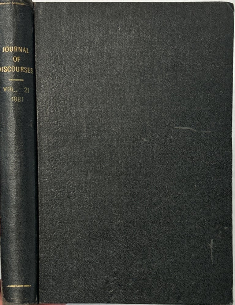 Item #26349 Journal of Discourses, Vol. 21