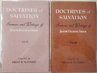 Item #27621 Doctrines of Salvation, Vols. 2 & 3; Sermons and Writings of Joseph Fielding Smith....