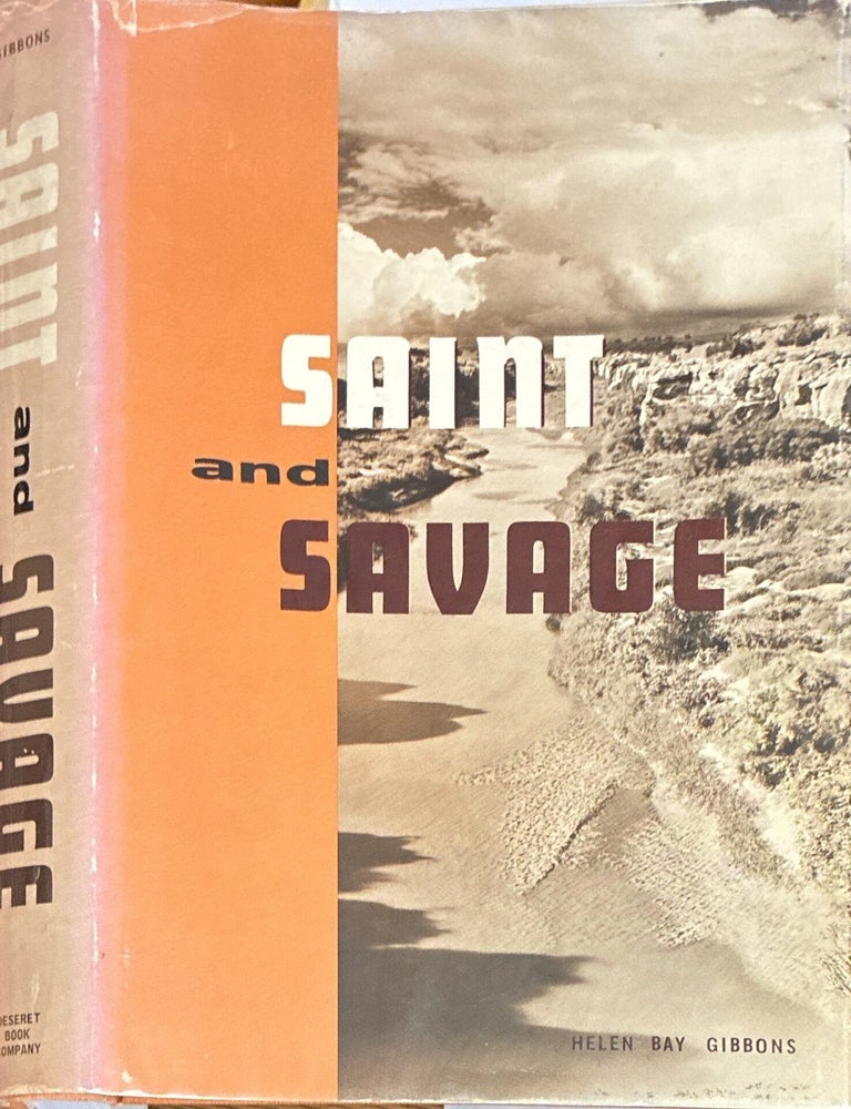 Item #2800 Saint and Savage. Helen B. Gibbons.