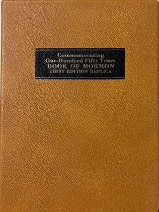 Item #318 The Book of Mormon (1830 replica