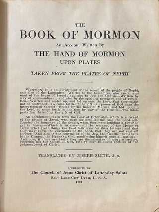 Book of Mormon