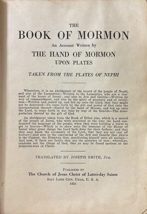 Book of Mormon