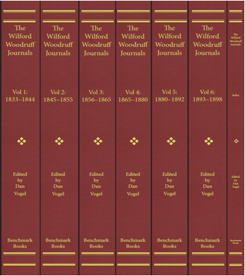 Item #33670 The Wilford Woodruff Journals. Wilford Woodruff, Dan Vogel.