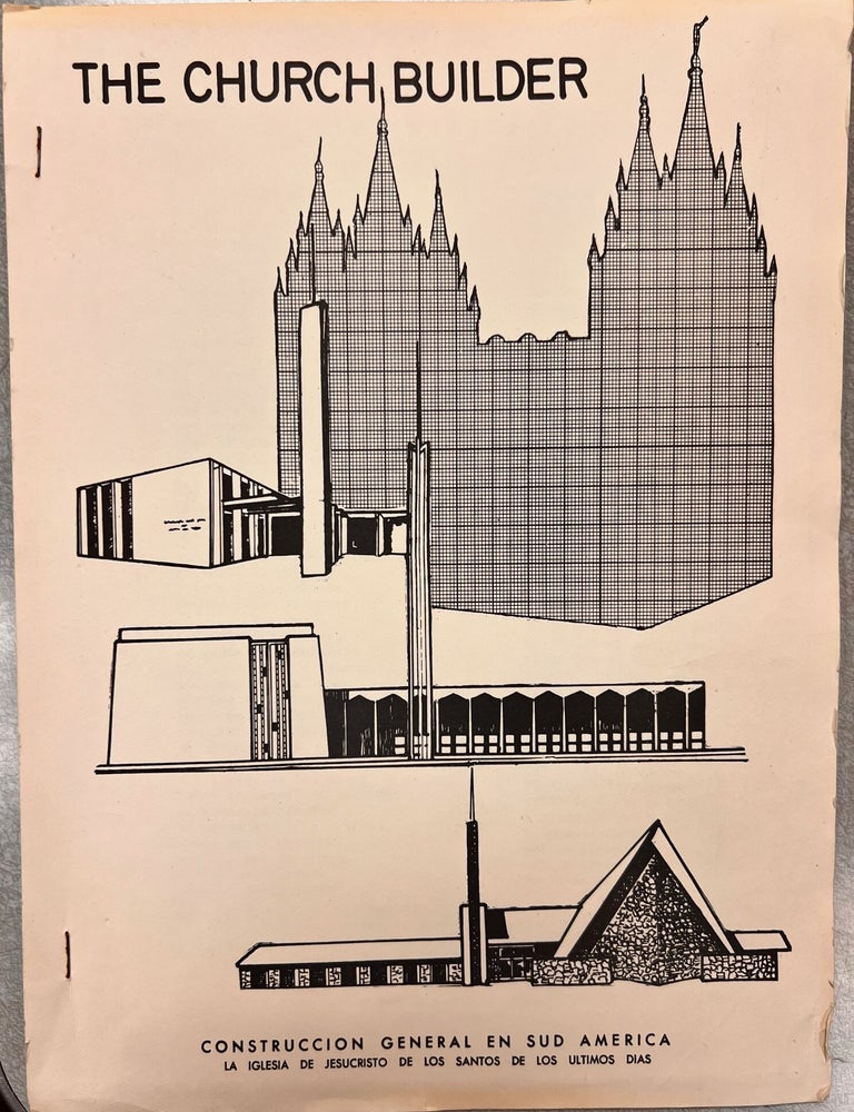Item #34153 The Church Builder: Construcction General en Sud America