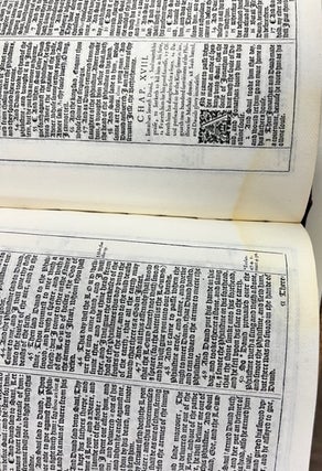 The Holy Bible: 1611 Edition (King James Version) in four volumes