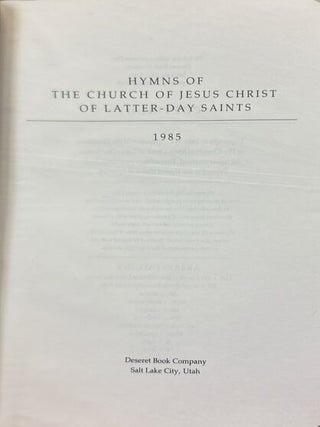 Hymns - Pocket size with fold-over snap Church Employee Gift Edition