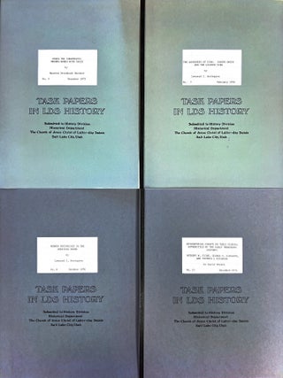 Item #38371 Task Papers in LDS History (partial set