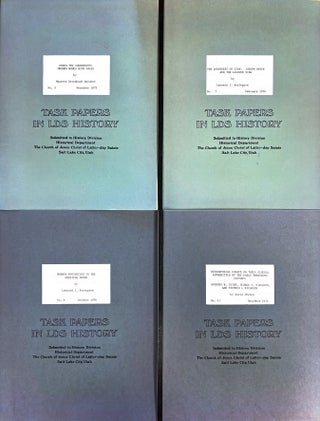 Item #38371 Task Papers in LDS History (partial set