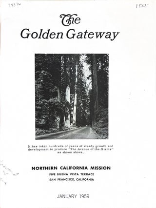 Item #38376 Golden Gateway, Jan 1959-Jan 1961 (Northern California mission newsletter