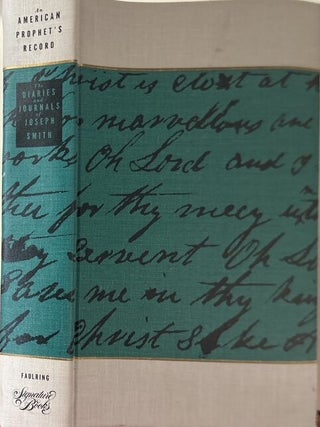 Item #39691 An American Prophet's Record (limited edition); The Diaries and Journals of Joseph...