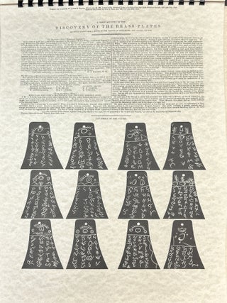 Fac-Simile of the Brass Plates