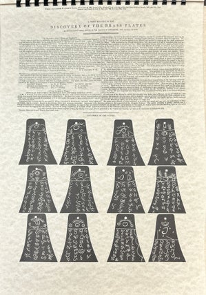 Fac-Simile of the Brass Plates