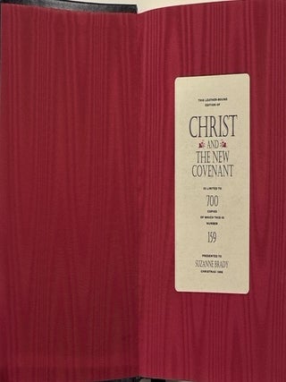 Christ and the New Covenant; The Messianic Message of the Book of Mormon