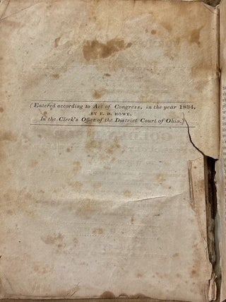 Mormonism unvailed; or, a faithful account of that singular imposition and delusion, from its rise to the present time. With sketches of the characters of its propagators, and a full detail of the manner in which the famous golden Bible was brought before the world. To which are added, inquiries into the probability that the historical part of the said Bible was written by one Solomon Spalding [sic], more than twenty years ago, and by him intended to have been published as a romance