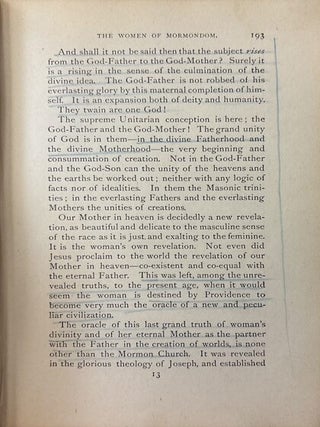 Women of Mormondom