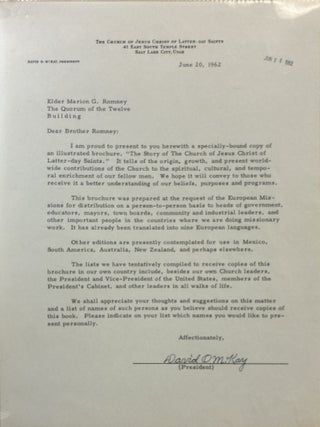 The Story of the Church of Jesus Christ of Latter-Day Saints (The "Mormons")