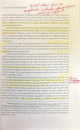 Case Reports of the Mormon Alliance, Volume 3, 1997